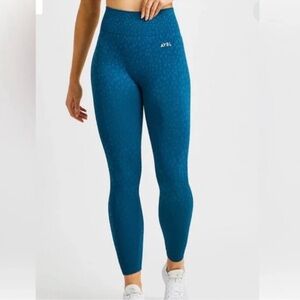 AYBL Evolve Seamless Speckled Teal Leggings